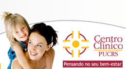 Centro Cl�nico PUCRS - Pensando no seu bem-estar.